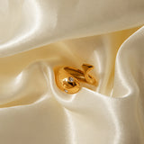 Goldene Schlangenring Etta