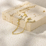 Ohrringe aus Ketten-Design Audra