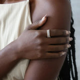 Goldener Ring Muster Clarisse